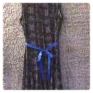 💜 A-line sleeveless dress with ribbon. 💜